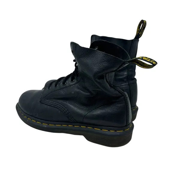 Dr. Martens 1460 Pascal Virginia‎ Soft Leather Boots Black Combat Size US 7 - Image 11