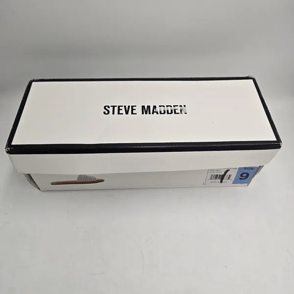 Steve Madden Women's Crochet Sandal Size 9 Tan Natural Boho New With Box Slide - Image 3
