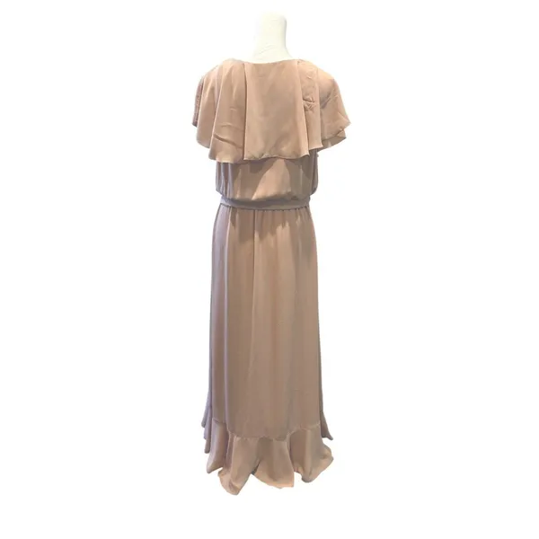 MUMU Mauve Midi Dress Size M Pink Size M - Image 6