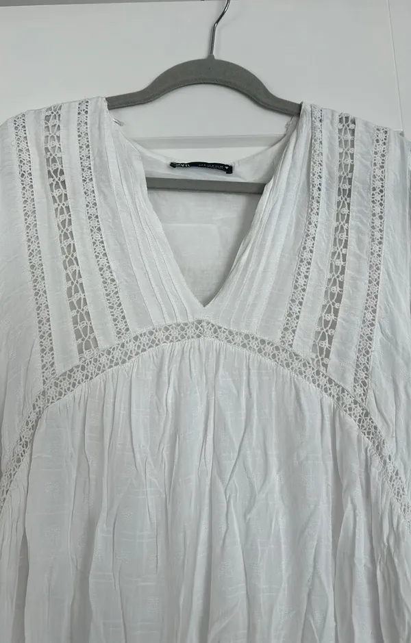 ZARA White Dress - Image 5