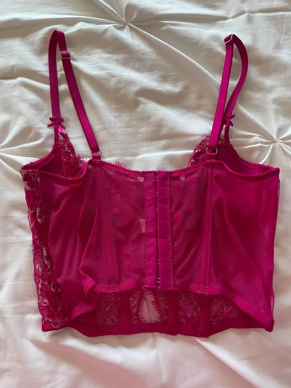 Victoria’s Secret Lace Corset Top - Image 2