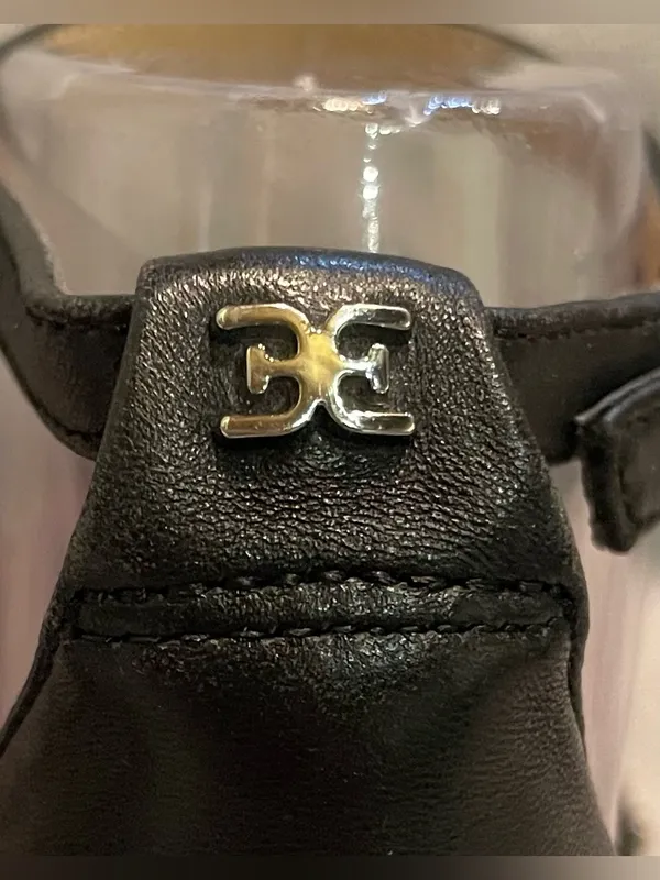 Sam Edelman NWOT Women Size 8 Yasha Studded Black Block Heel Ankle Strap Leather - Image 11