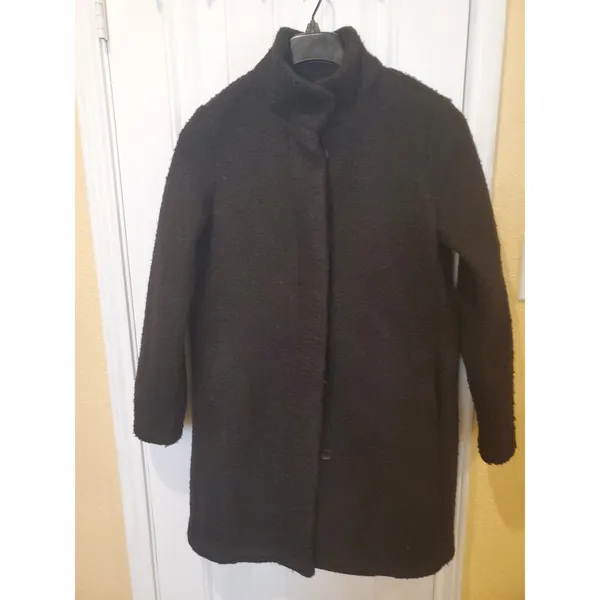 Old Navy Women’s Coat Soft Shell Hidden Button Front Size M Medium - Image 6