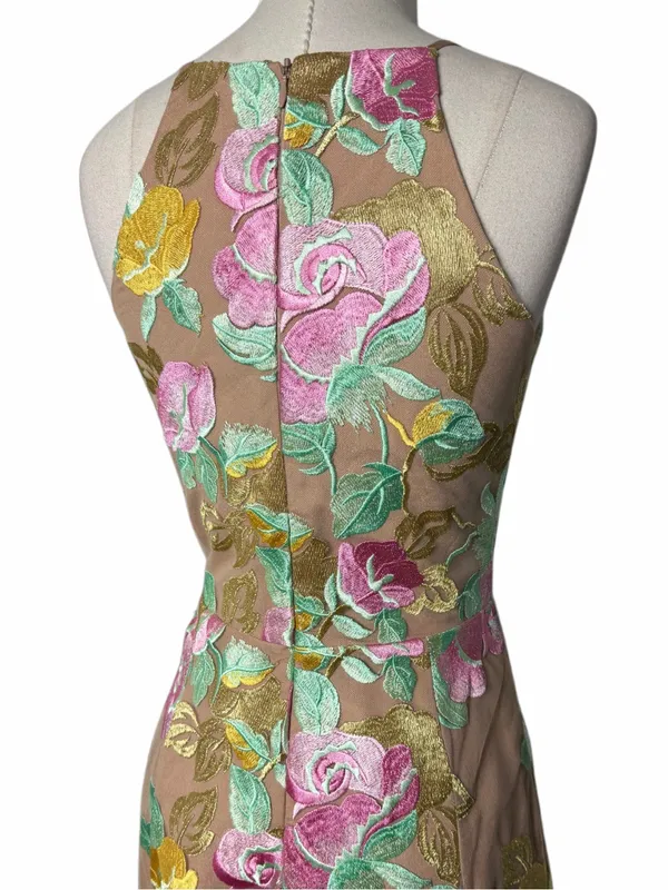 Dress The Population Lucy Embroidered Mini Dress - Image 5
