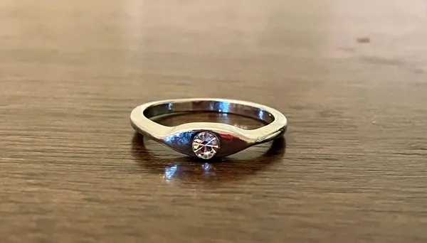 Classic Minimalist Modern Ring Silver Size none - Image 2