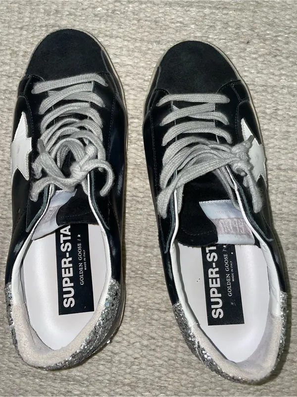 Golden Goose Super-Star sneaker in Black - Image 4