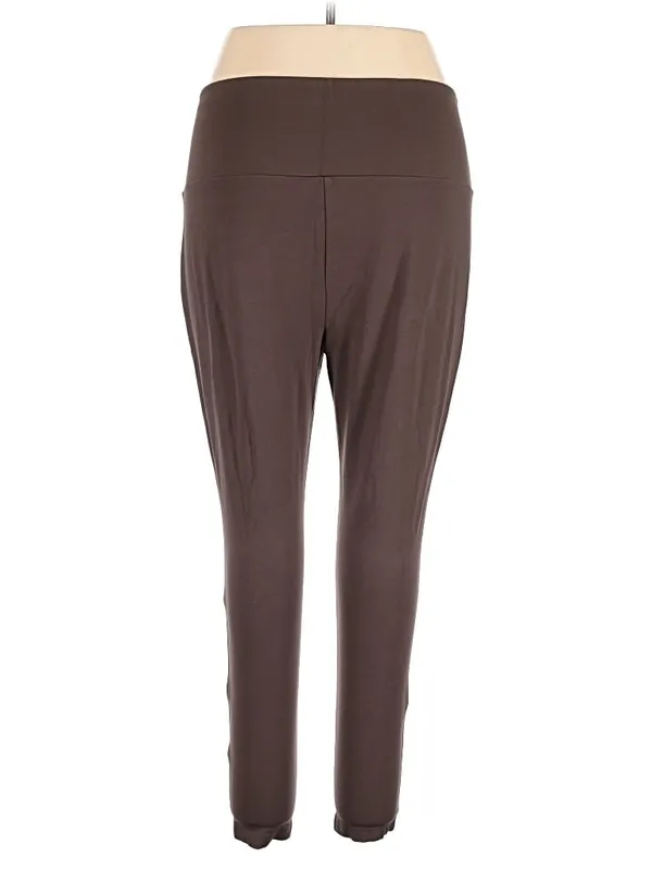 Bae City nwt size 3x Chocolate Brown Ponte Leggings - Image 2