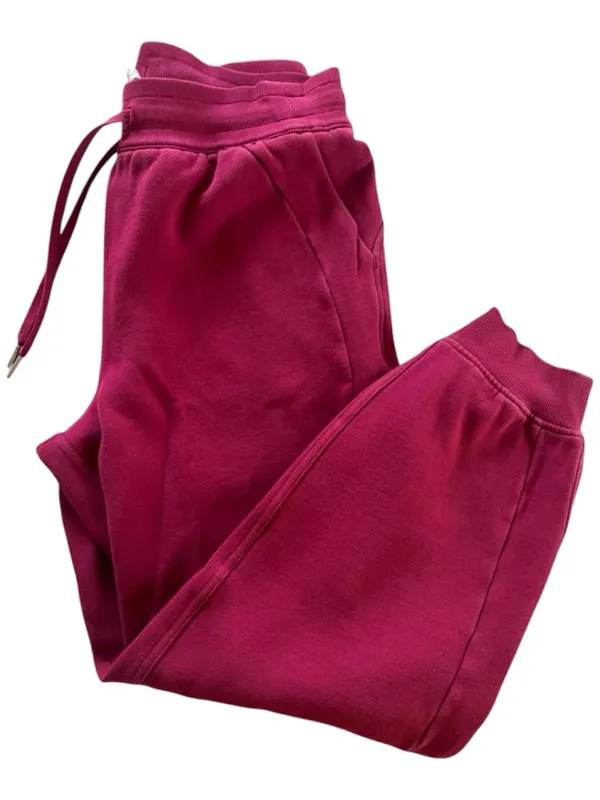 Lululemon Scuba High-Rise Relaxed Jogger in Pomegranate – Size 8 EUC - Image 5