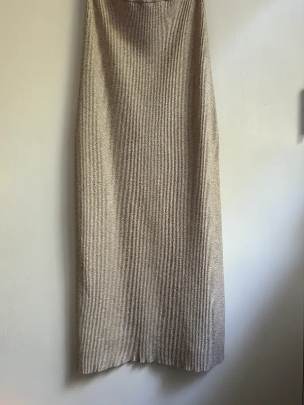 Wilfred Free Aritzia Cutout Knit Midi Dress - Image 9