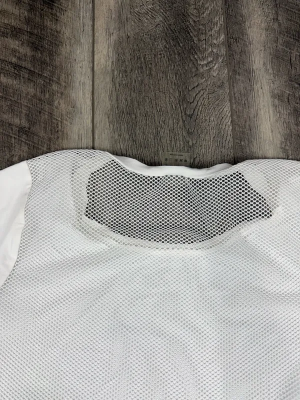 Varley White Mesh Tshirt  - Image 8