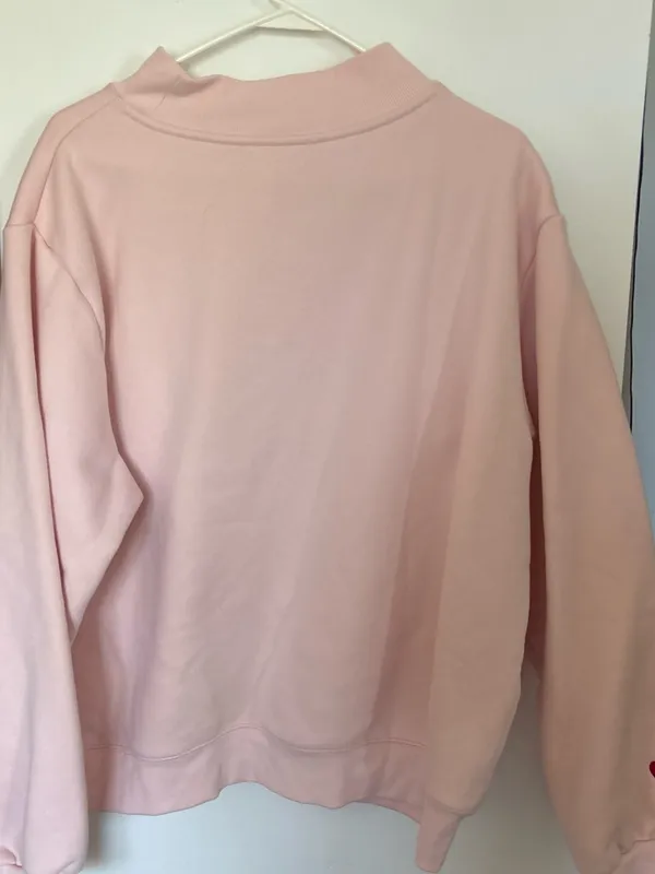 PARKE valentine’s day Pink Crewneck Sweater - Soft Pullover - Image 3