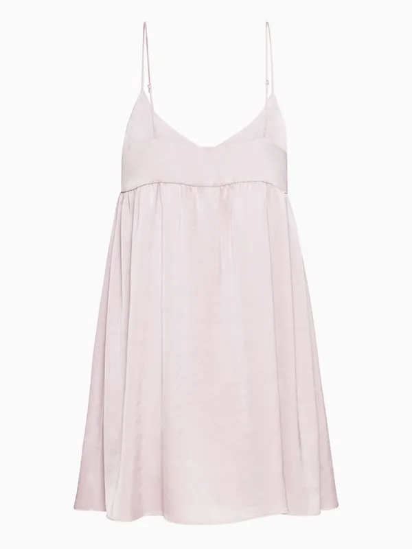 Aritzia Wilfred lovers satin dress mini size Large - Image 2