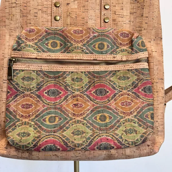 Moda‎ Server Pro Top Handle Backpack Bag Evil Eye Ojo Made In Portugal Travel - Image 2