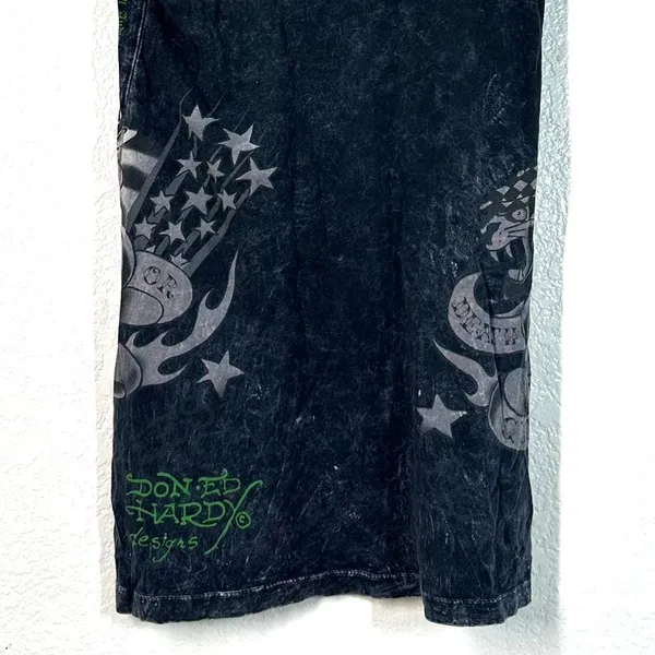 L Ed Hardy Tee T-shirt authentic Y2K clubwear indie-sleaze Baby 2000's Vintage - Image 5