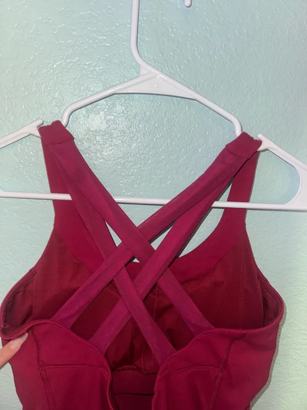 Maroon Lululemon Tank Top - Image 5