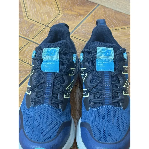 New Balance Women’s Size 7.5 Nitrel Dynasoft V4 Blue Athletic Trail Run Shoes - Image 9