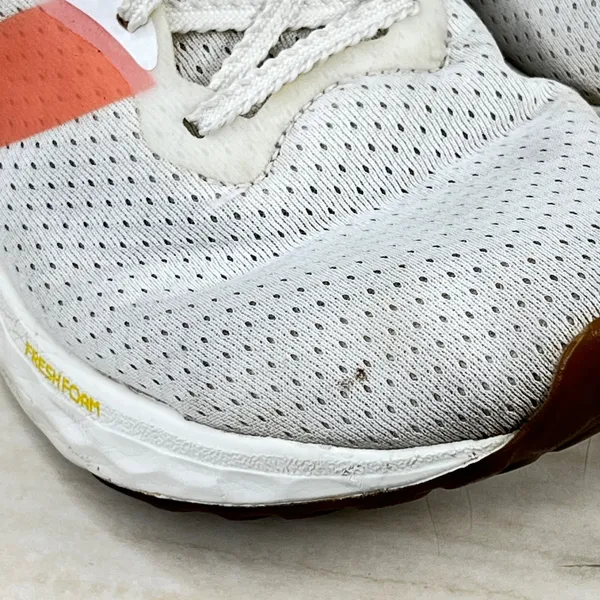 New Balance Fresh Foam Arishi v4 White Orange Blue Running Shoes Mens 7 Wome 8.5 - Image 12