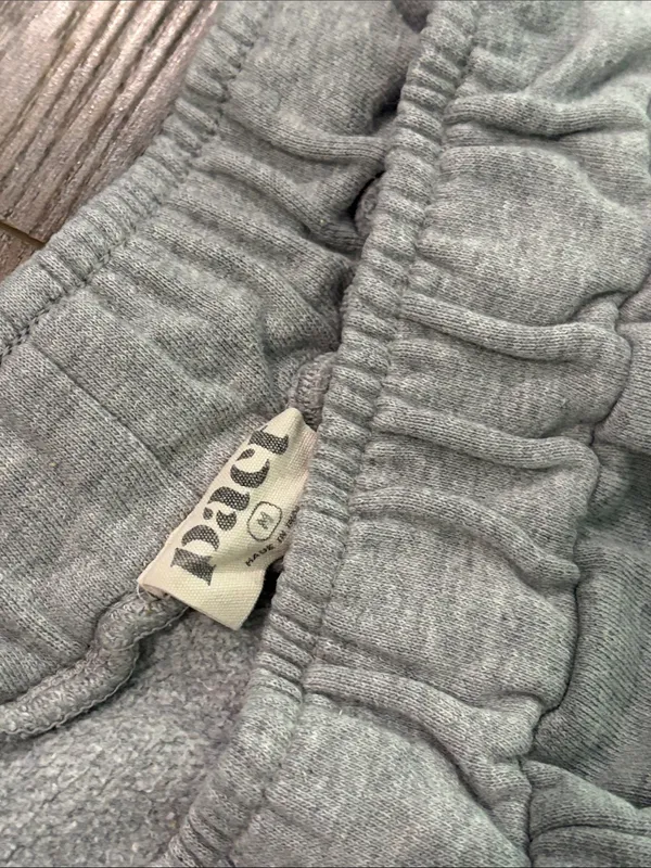 Pact Organic Cotton Cloud Brushed Fleece Jogger Sweatpants Gray Medium - Image 6