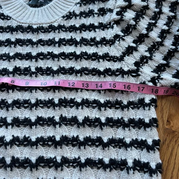 Mango Cropped textured sweater - Image 4