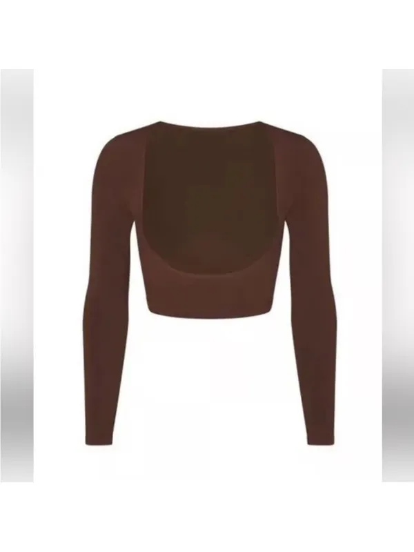 SKIMS SIMPLY BARE OPEN BUST ARM
SHAPER | COCOA size XL - Image 2