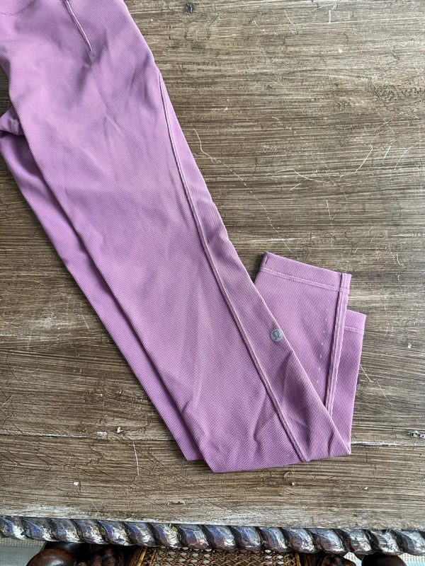 Pink Lululemon Leggings  - Image 4