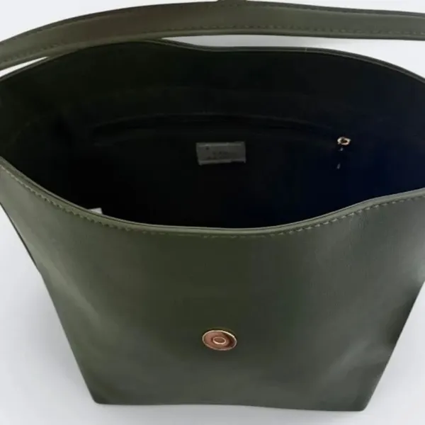 a new day Olive Green Crossbody Satchel Handbag NWT - Image 6