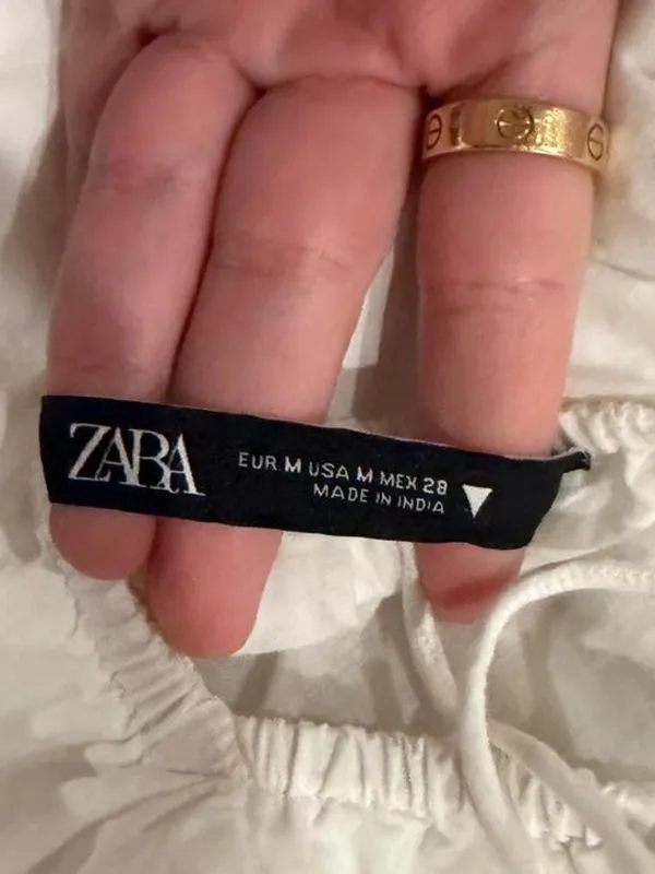 Zara White Mini Dress 👗 - Image 3