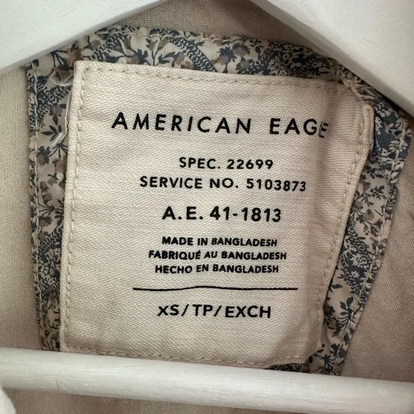 American Eagle Military Shacket (Shirt Jacket) - Image 7