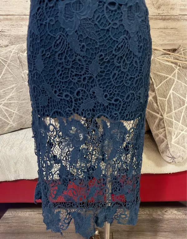 Free People Dress Crochet Midi - Image 2