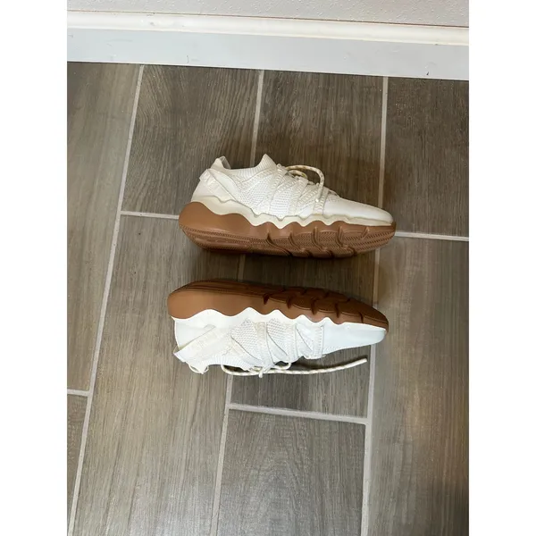 Madewell MWL Cloudlift Knit Sneakers Antique White Gum Sole Womens Chunky Shoe - Image 3