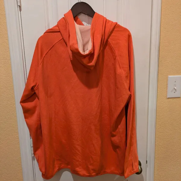 North Face Hoodie Pink Salmon Women’s size XXL - Image 14