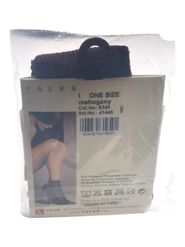 new Falke ✽ Autumn Basket Fishnet Anklet Socks ✽ Mahogany ✽ One Size Fits All ✽ - Image 7