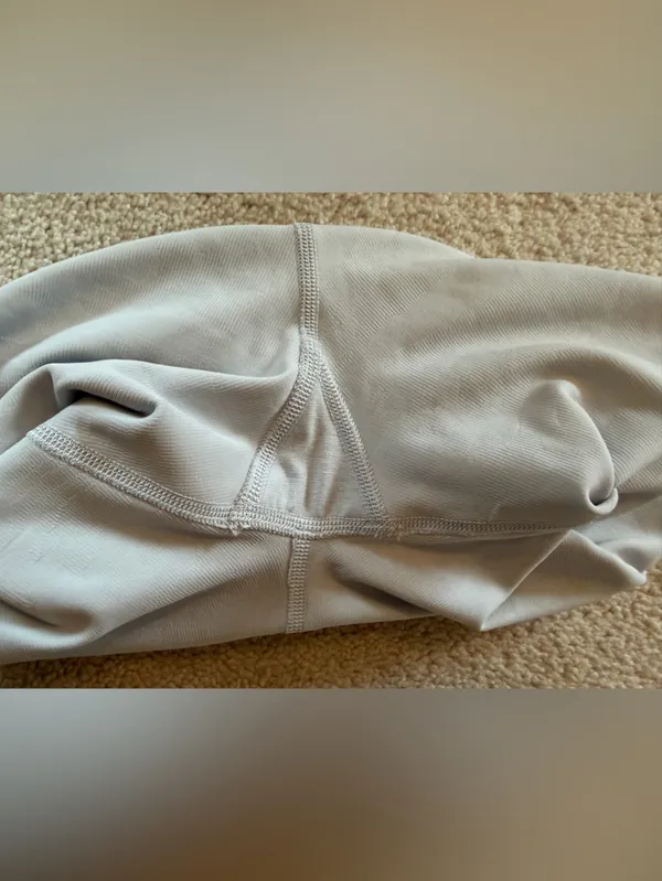 Lululemon Align Super High Rise Camo Bike Shorts Gray Size 4‎ - Image 7