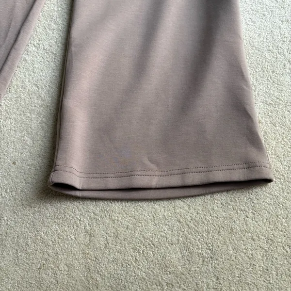 Dear Scarlett Women's Wide Leg Taupe Pants - Image 3