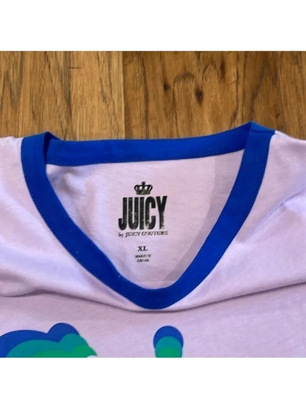 Juicy by Juicy Couture NWOT Lavender Crop size XL - Image 4
