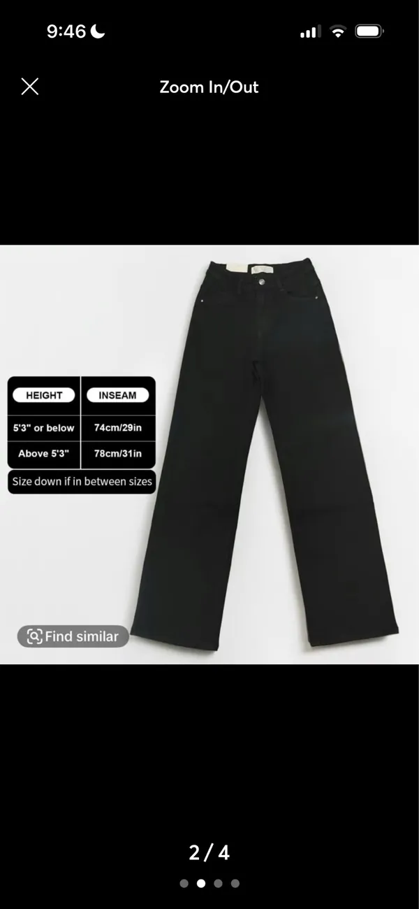 Catch Me KatchMeChic flare stretch jeans - Image 2