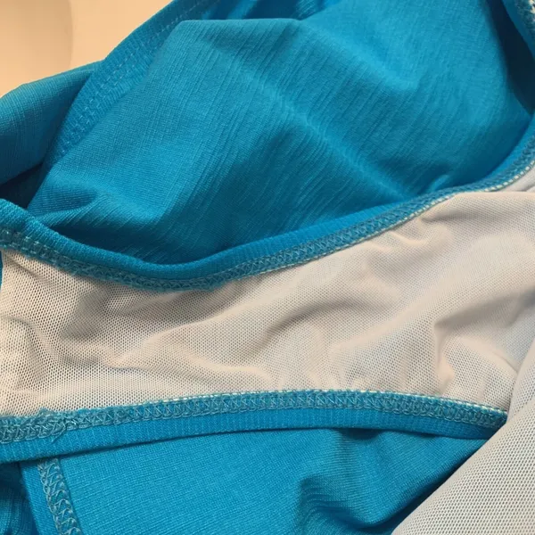 Athena Women's Swim Skirt 1-Piece Size 14 Turquoise Blue - Image 11