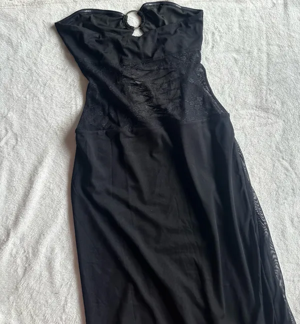 Outcast Clothing Riana Maxi Dress Black - Image 2