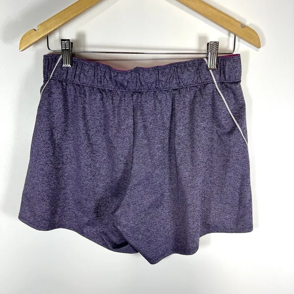 Nike dri-fit Purple drawstring shorts Women's Size Medium Athletic‎ Running - Image 3