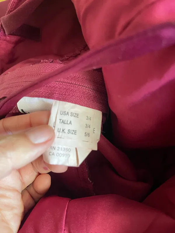 Mori Lee Dress Prom Formal Sz 3 Sz 4 - Image 9