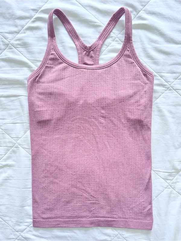 Lululemon Ebb To Street Tank – Moss Rose – 6 - Image 7