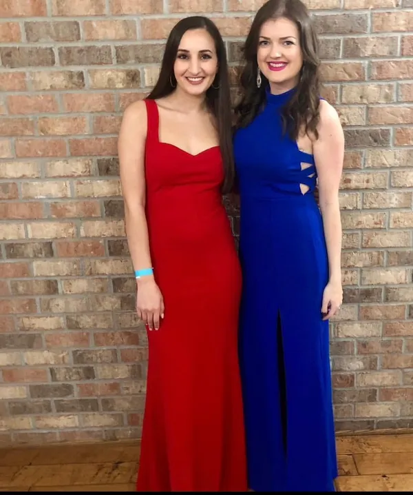 Lulus Red Evening Gown - Image 3