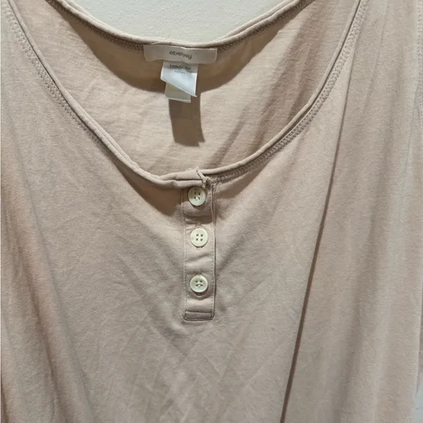 Eberjey Brie Cargo Sleeveless Jumpsuit in Antique Rose Sz‎ M - Image 5