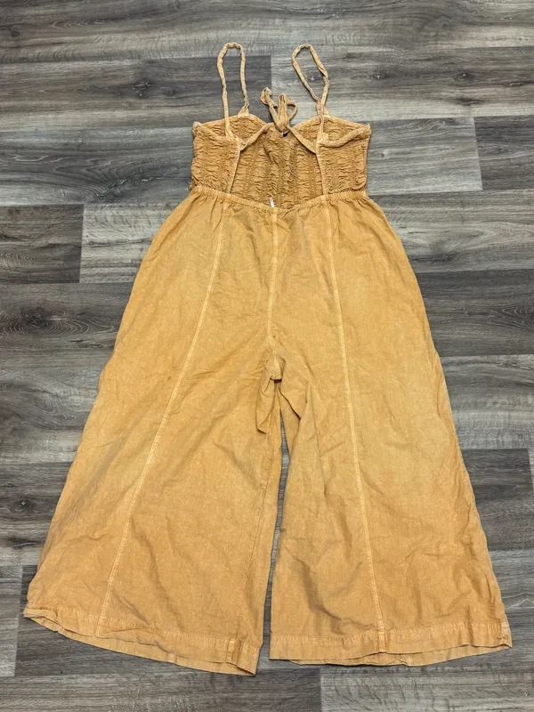 Free People Forever And Always Ruched One-Piece Jumpsuit In Orange Women’s XL - Image 5