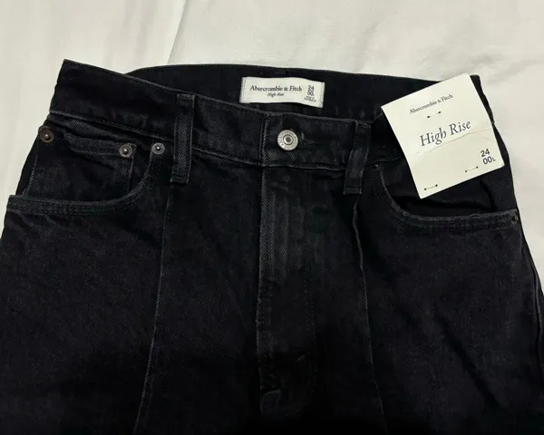 Abercrombie high rise vintage flare jeans - Image 9
