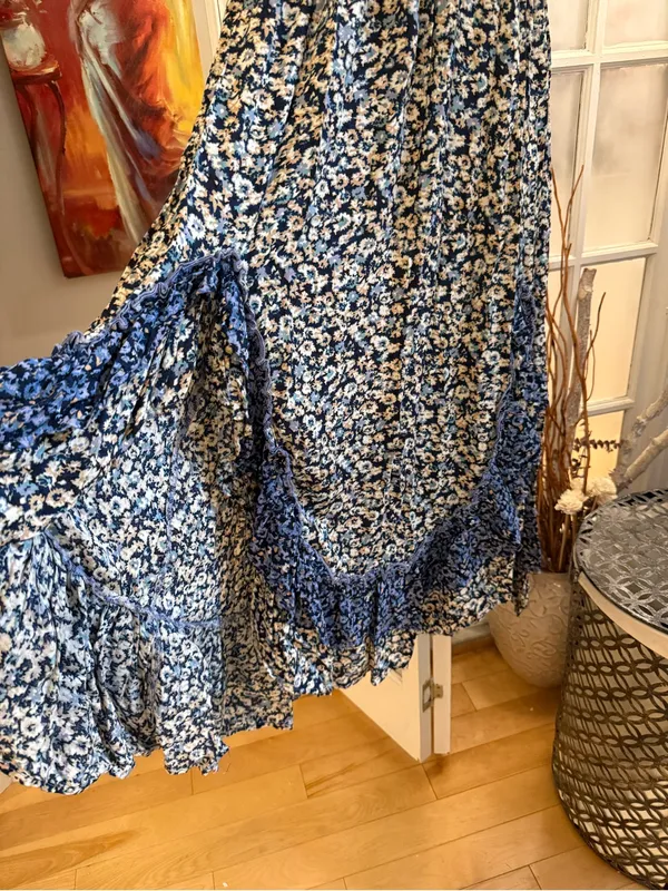 ✨Free People Smocked Floral Sundress XS ✨ - Image 3