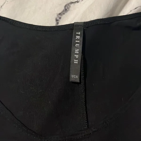 Wine Tank Top Black - Image 3