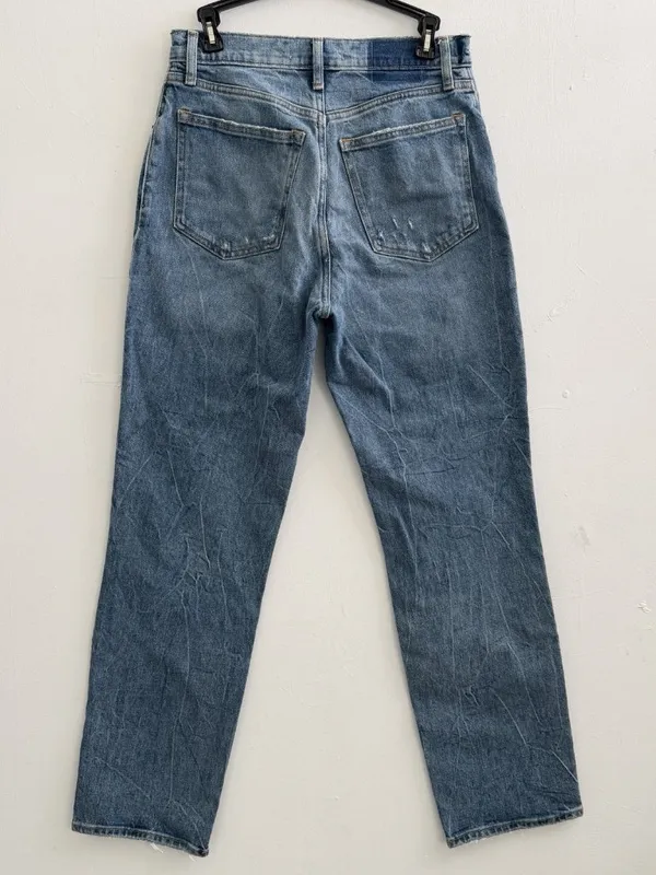 NEW Abercrombie & Fitch Jeans The 90s Straight Ultra High Rise 28/6 Womens - Image 3