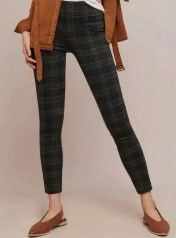 Anthropologie Sanctuary Pants Plaid XS - Image 6