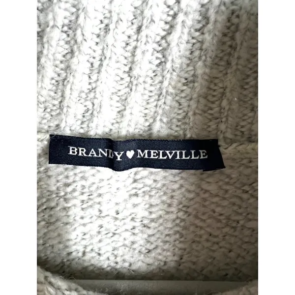Brandy Melville‎ wool cowl neck sweater - Image 3